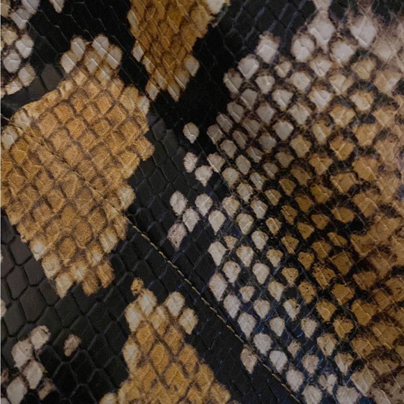 Yellow snakeskin Aldo booties - Picture 3 of 3